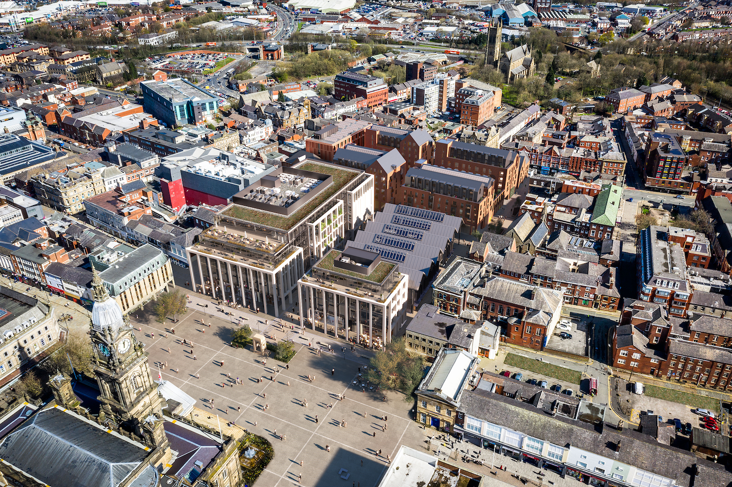 Planning permission granted for the £250m replacement of Crompton Place