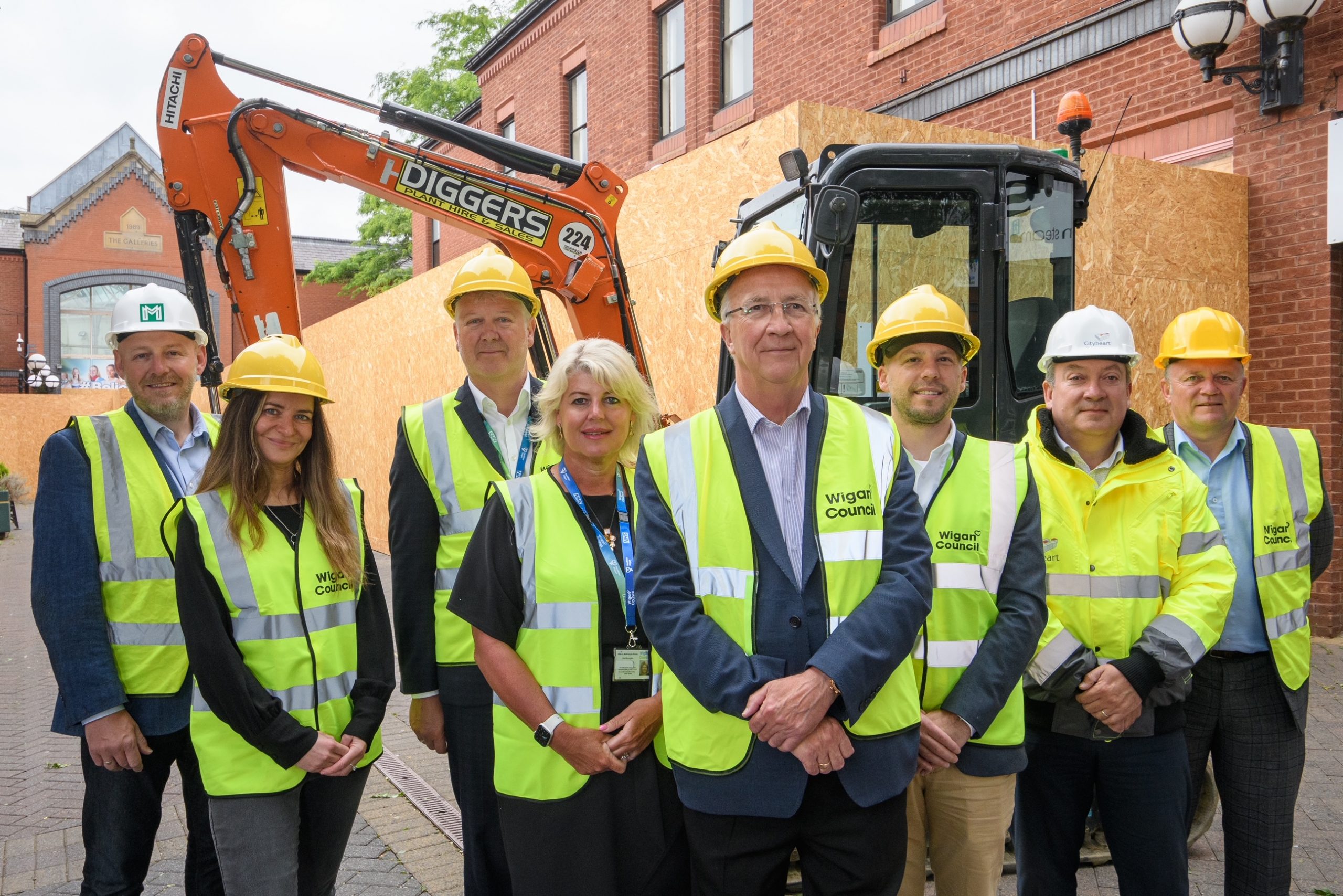 BCEGI signs demolition contract as works begin on Wigan’s town centre